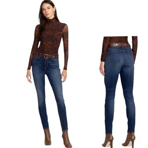 Johnny Was Mid Rise Skinny Stretch Jeans Size 29